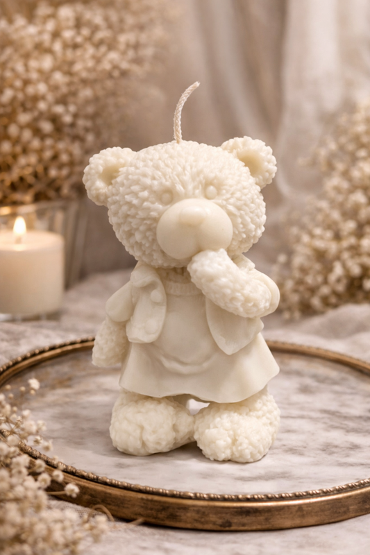 Teddy Bear Candle