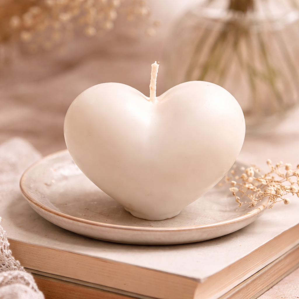 Small Heart Candle